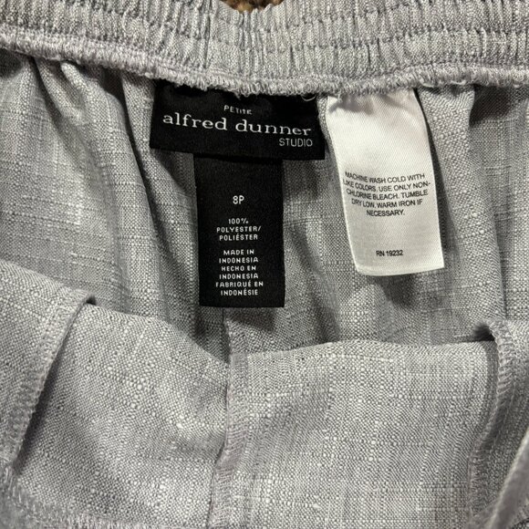 Alfred Dunner - Pull on Dress Pants - Women's Petite Size 8P - 1849 - Picture 2 of 4